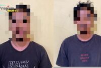 Foto : Tersangka AP dan AC