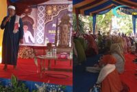 Foto : Acara perayaan hari besar Islam (PHBI) 1447 hijriah di kampung pasir tundun di mesjid AL-FURKON desa medal sari