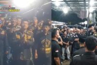 Foto : Acara doa bersama, tasyakuran, dan peringatan Maulid Nabi Muhammad SAW yang berlangsung khidmat di Mapolda Metro Jaya, Jakarta