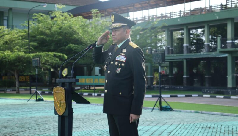 Foto : Upacara Peringatan Hari Kesaktian Pancasila tahun 2025. Dipimpin oleh Irdam XII/Tpr, Brigjen TNI Firman Yusmono, S.I.P., M.M.
