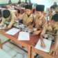 Foto : Kegiatan uji organoleptik yang dilaksanakan di SDN Senangsari, Kecamatan Pagelaran