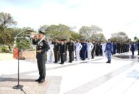 Foto : Pangdam XII/Tanjungpura Mayjen TNI Jamallulael, S.Sos., M.Si, pimpin ziarah nasional ke Taman Makam Pahlawan (TMP) Dharma Patria Jaya, Sungai Raya, Kubu Raya