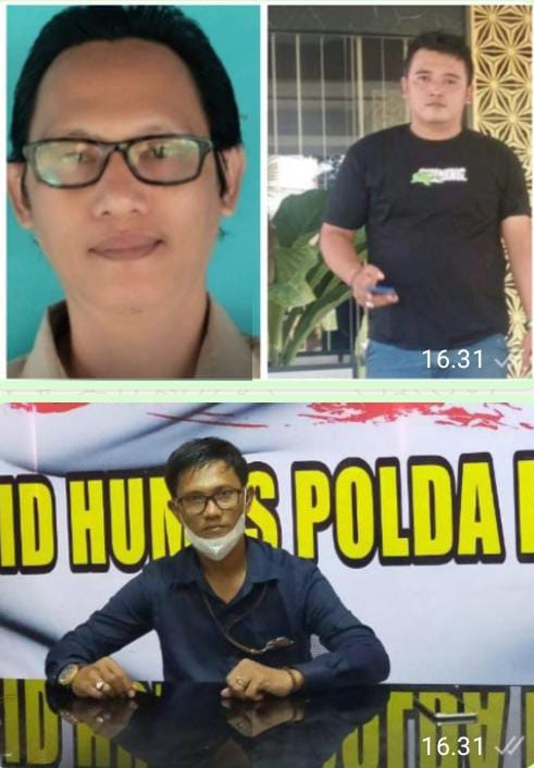Foto : Ketua Gabungnya Wartawan Indonesia (GWI) DPC Kabupaten Pandeglang, Sekretaris Jenderal Asosiasi Wartawan Demokrasi Indonesia (AWDI) DPC Kabupaten Pandeglang, Pengurus Media Online Indonesia (MOI) DPC Kabupaten Pandeglang. 