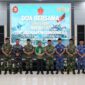 Foto : Prajurit Kodam XII/Tanjungpura bersama jajaran TNI lainnya melaksanakan do'a bersama lintas agama yang berlangsung di Aula Sudirman, Makodam XII/Tpr, Jalan Arteri Alianyang, Sungai Raya, Kubu Raya