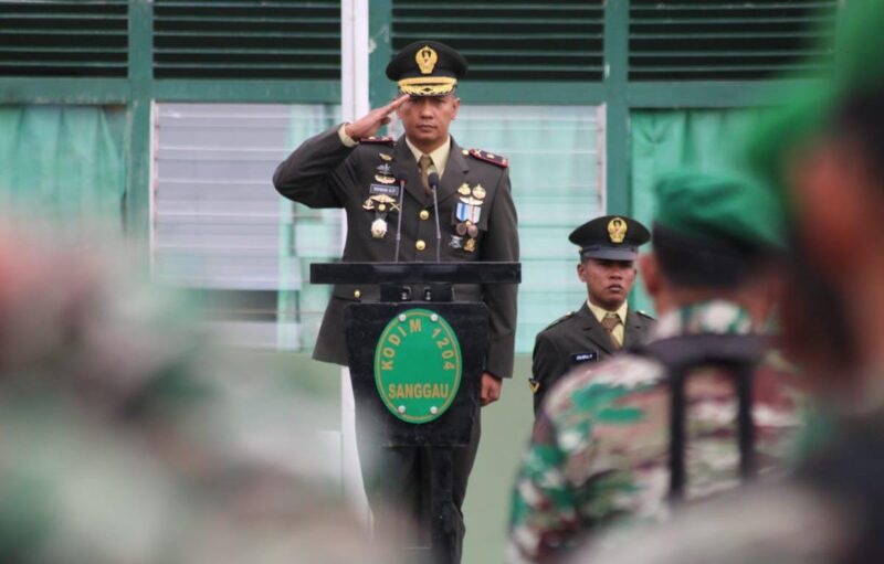 Foto : Wadanyonif TP 833/BD Mayor Inf Ikhwan Hadi Putra