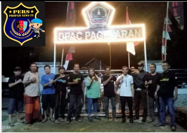 Foto : Keluarga besar PPBNI Satria Banten Dewan Pimpinan Anak Cabang (DPAC) Kecamatan Pagelaran kabupaten Pandeglang mengucapkan Dirgahayu TNI Ke-80