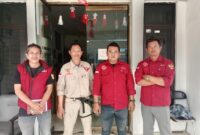 Foto : Ketua GWI DPC Pandeglang, Reynold Kurniawan, Jaka Somantri, Sekretaris Jenderal AWDI DPC Pandeglang