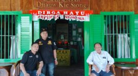 Foto : Tim Media Propam News TV mengunjungi tempat bersejarah di Rengasdengklok, Karawang, Jawa Barat