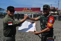Foto : Kodam XII/Tanjungpura gelar program TNI Manunggal Membangun Desa (TMMD) ke-126 tahun 2025