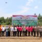 Foto : Kegiatan Penanaman Jagung Serentak Kuartal IV Tahun 2025 bertempat di Desa Pagat, Kecamatan Batu Benawa, Kabupaten Hulu Sungai Tengah