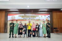 Foto : Satuan Zeni di wilayah Banjarbaru menggelar kegiatan bakti sosial dan pemeriksaan kesehatan gratis bagi warga sekitar
