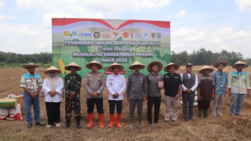 Foto : Kegiatan Penanaman Jagung Serentak Kuartal IV Tahun 2025