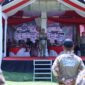 Foto : Pembukaan Lomba Berburu dan Bakti Sosial yang diselenggarakan dalam rangka memperingati HUT Tentara Nasional Indonesia (TNI) ke-80 tahun 2025 yang bertempat di Yonif 320/Badak Putih