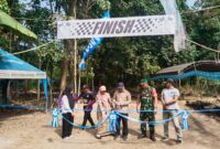 Foto : Wakil Bupati Hulu Sungai Tengah, Ustadz Gusti Rosyadi Ilmi, Lc resmi membuka Kejuaraan Mini Cross Benua Enam