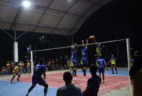 Foto : Turnamen Bola Volly Kapolres HST Cup 2025