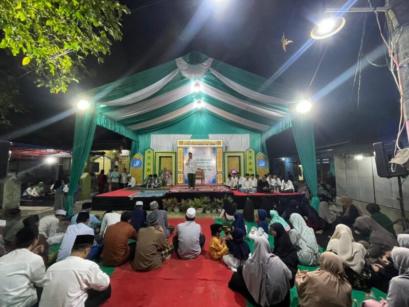 Foto : IKRAMULA Mushola Al-Hikmah Kampung Samprok, Kelurahan Sukamulya, Kecamatan Cikupa, Kabupaten Tangerang, gelar peringatan Maulid Nabi Muhammad SAW 1447 Hijriah