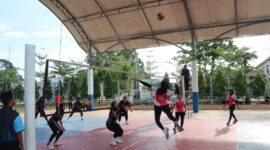 Foto : Turnamen Bola Voli Kapolres HST Cup 2025 