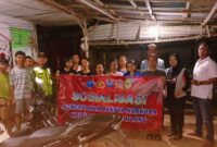 Foto : Kegiatan Sosialisasi Pencegahan Bahaya Narkoba di RT/RW 007/002, Kelurahan Pangmilang, Kecamatan Singkawang Selatan, Kota Singkawang