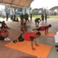 Foto : Kegiatan Tes Kesegaran Jasmani (Garjas) periode II Tahun Anggaran 2025, bertempat di Lapangan Pelajar Barabai