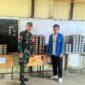 Foto : Babinsa koramil 1204-15/Sekadau Hilir praka irawan laksanakan kegiatan pemantauan Pembagian Makan Bergizi Gratis