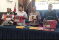 Foto : Satnarkoba Polres Indramayu mengamankan 22 orang terduga kasus narkotika di wilayah hukum Polres Indramayu