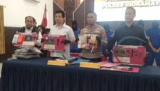 Foto : Satnarkoba Polres Indramayu mengamankan 22 orang terduga kasus narkotika di wilayah hukum Polres Indramayu