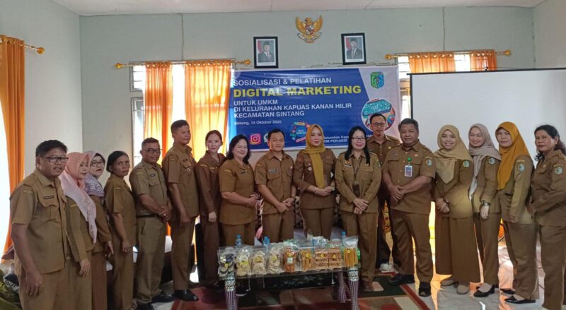 Foto : Kegiatan Sosialisasi dan Pelatihan Digital Marketing Bagi Usaha Mikro, Kecil dan Menengah (UMKM)