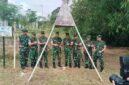 Foto : Pangdam XII/Tanjungpura, Mayjen TNI Jamallulael, S.Sos., M.Si., tinjau patok batas negara di titik Nol PLBN Jagoi Babang