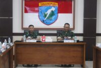 Foto : Kegiatan Pelaksanaan Pengawasan Audit Kinerja Itjenad Tahun 2025 di Satuan Jajaran Kodam XII/Tpr. Bertempat di Ruang Yudha, Makodam XII/Tpr