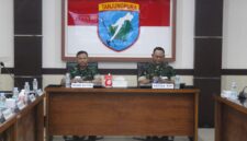Foto : Kegiatan Pelaksanaan Pengawasan Audit Kinerja Itjenad Tahun 2025 di Satuan Jajaran Kodam XII/Tpr. Bertempat di Ruang Yudha, Makodam XII/Tpr