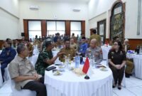 Foto : Kegiatan Coffee Morning dalam rangka mempererat komunikasi sosial antara aparat pemerintah di wilayah Provinsi Banten Tahun 2025