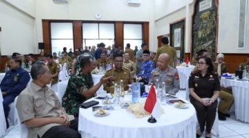 Foto : Kegiatan Coffee Morning dalam rangka mempererat komunikasi sosial antara aparat pemerintah di wilayah Provinsi Banten Tahun 2025