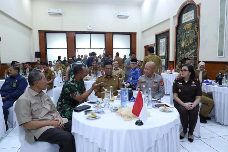 Foto : Kegiatan Coffee Morning dalam rangka mempererat komunikasi sosial antara aparat pemerintah di wilayah Provinsi Banten Tahun 2025