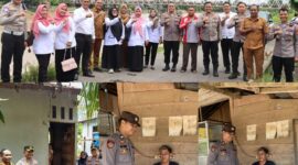 Foto : Bantuan dua kursi roda kepada saudara Hendri dan saudara Hanifan warga desa Sidomulyo Kecamatan Nanga Pinoh Kabupaten Melawi Kalbar