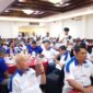 Foto : Kegiatan pengukuhan pengurus baru  IMBI Kalsel untuk masa bakti 2025–2029 dalam sebuah acara penuh kebersamaan di Hotel HBI Banjarmasin