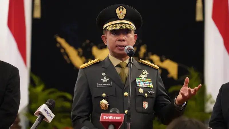 Foto : Panglima TNI Jenderal Agus Subiyanto