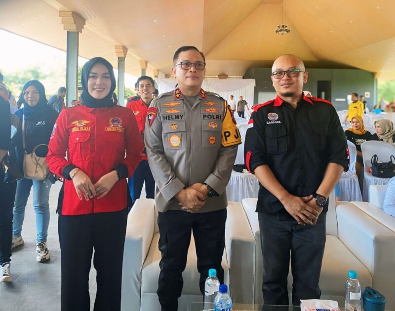 Foto : Sekretaris Jenderal Persatuan Wartawan Duta Pena Indonesia (PWDPI), Nova Indriani, menghadiri acara peringatan Hari Ulang Tahun (HUT) ke-8 Gaspool Lampung
