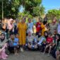 Foto : Sosialisasi dan pelatihan pembuatan sabun cuci piring cair berbahan alami dari daun jeruk