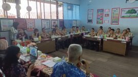 Foto : Gerakan Literasi di Ruangan Kelas VIII B pada Jum'at, 17 Oktober 2025