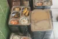Foto : Makan Bergizi Gratis (MBG) di Kecamatan Menes yang tidak layak konsumsi