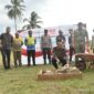Foto : Kegiatan Ground Breaking atau peletakan batu pertama pembangunan Koperasi Desa/Kelurahan Merah Putih