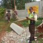 Foto : Penutupan dua titik Pintu Akses Buang Sampah yang berlokasi di wilayah Desa Talagasari