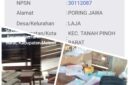 Foto : SDN 16 Poring Jawa, desa Laja kecamatan tanah pinoh barat kabupaten melawi
