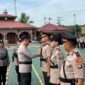 Foto : Polres Balangan gelar serah terima jabatan pejabat utama di wilayah hukum Polres Balangan, kegiatan ini dilaksanakan di Lapangan Apel Mako Polres Balangan