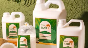 Foto : Produk Santan Santi