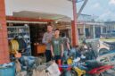 Foto : Kegiatan Rutin Yang Ditingkatkan ( KRYD ) yang dilaksanakan oleh regu 1 Spkt Polsek Kuala Behe dan Pelaksanaan patroli menggunakan kendaraan roda dua