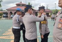 Foto : Polres Balangan menggelar Apel Launching Pamapta (Patroli, Pengamanan, dan Pelayanan Terpadu)
