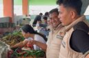 Foto : Tim Satgas Pangan Ditreskrimsus Polda Kalimantan Selatan melakukan inspeksi mendadak (sidak) ke Pasar Kuripan, Banjarmasin