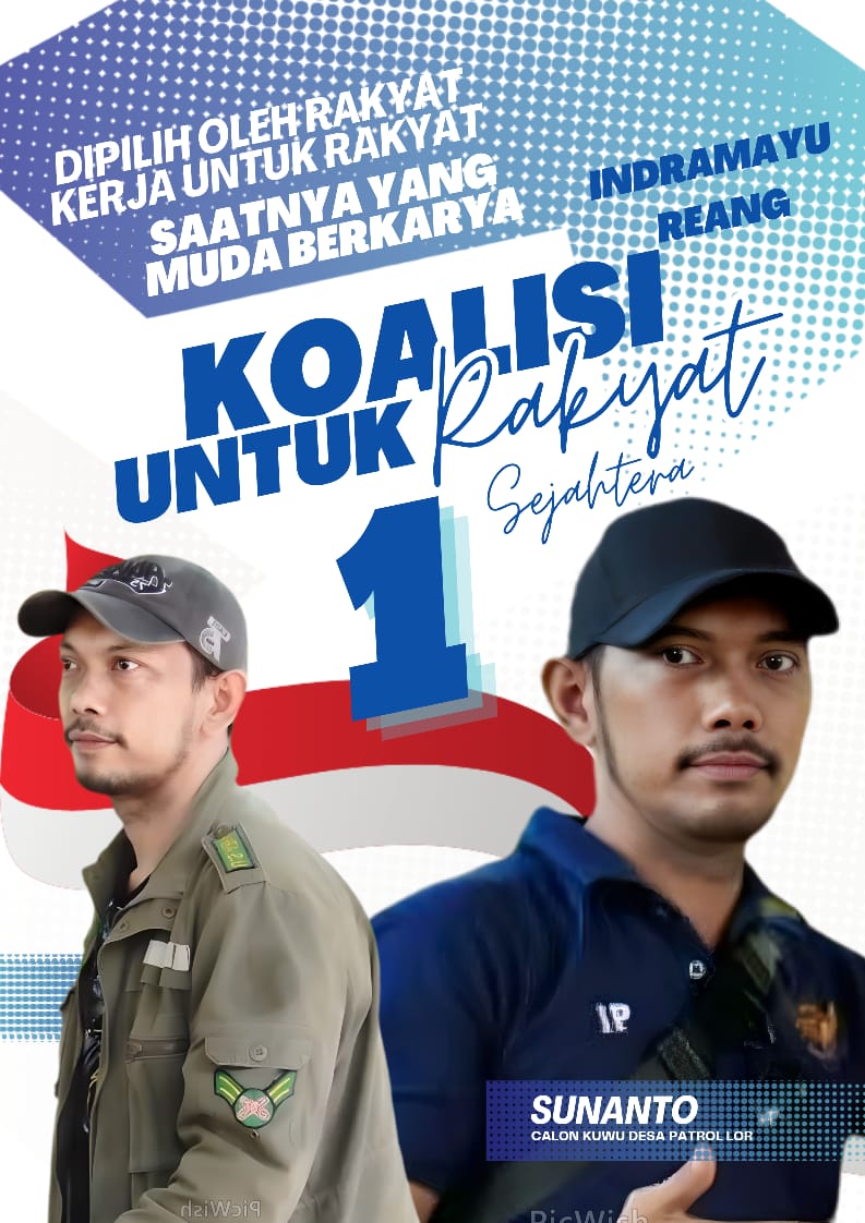 Foto : Sunanto Calon Kepala Desa Patrol Lor 