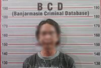 Foto : Pelaku yang berhasil diamankan dan diidentifikasi sebagai AJ (32)